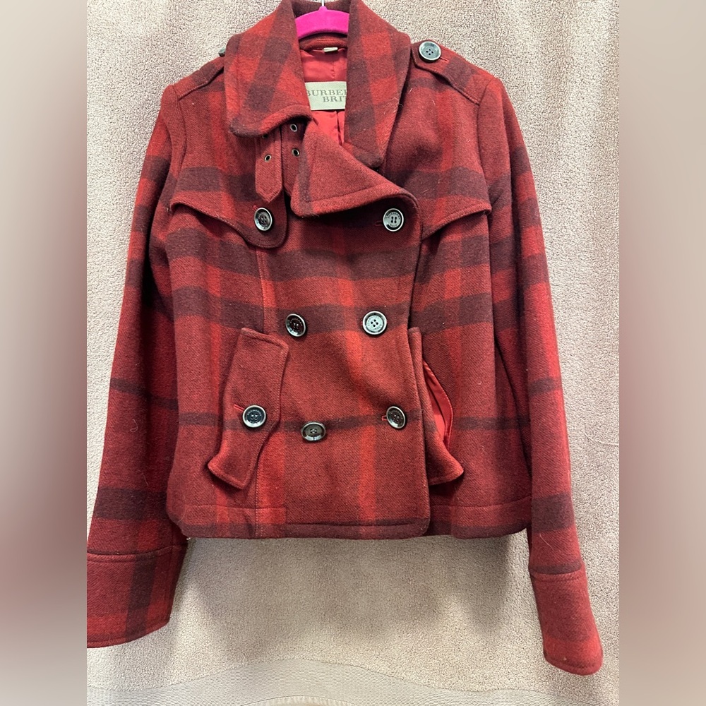 Burberry Brit cropped peacoat